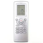 GREE YT1F AC Remote Control with clear panel, modern ABS design for GREE air conditioners, 8–10m range, ideal for home or office.