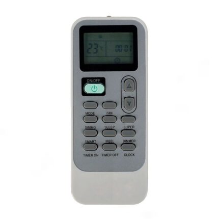 KENWOOD TCL DG11J1-01 AC remote with ergonomic ABS design and sensitive buttons for easy control of KENWOOD and TCL air conditioners.