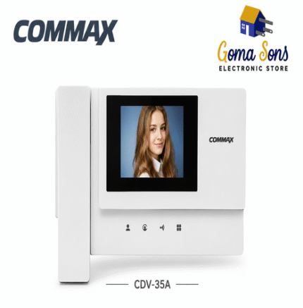 COMMAX CDV-35A Video Door Phone | Smart Intercom System for Home & Office